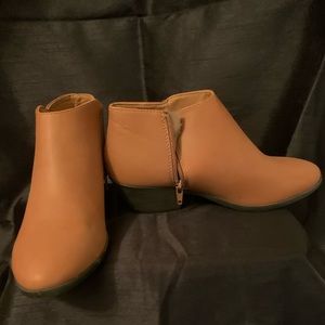 Brown booties